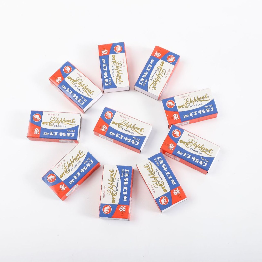 Elephant Staples 0010 High Strength Staples 10 Staples Small Staples 10 Boxed 10000