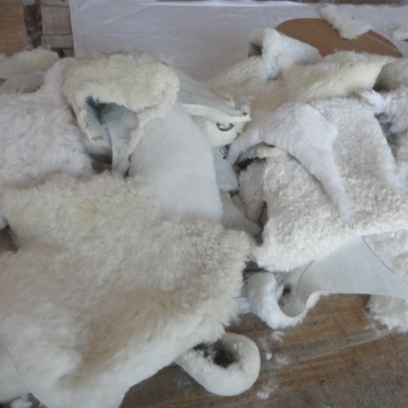 Supply of Large Pieces of Goatskin with More Than 5 Fingers, Dyed Goatskin Scraps, Colorfuled Shoe Lining Materials, Handmade DIY Wool Materials