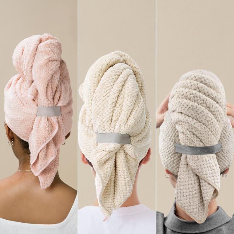 New Product Dry Hair Towel Pineapple Hair Washing Dry Hair Towel Shower Cap Towel Baotou Women Thickened Dry Hair Cap Explosive Quick Drying