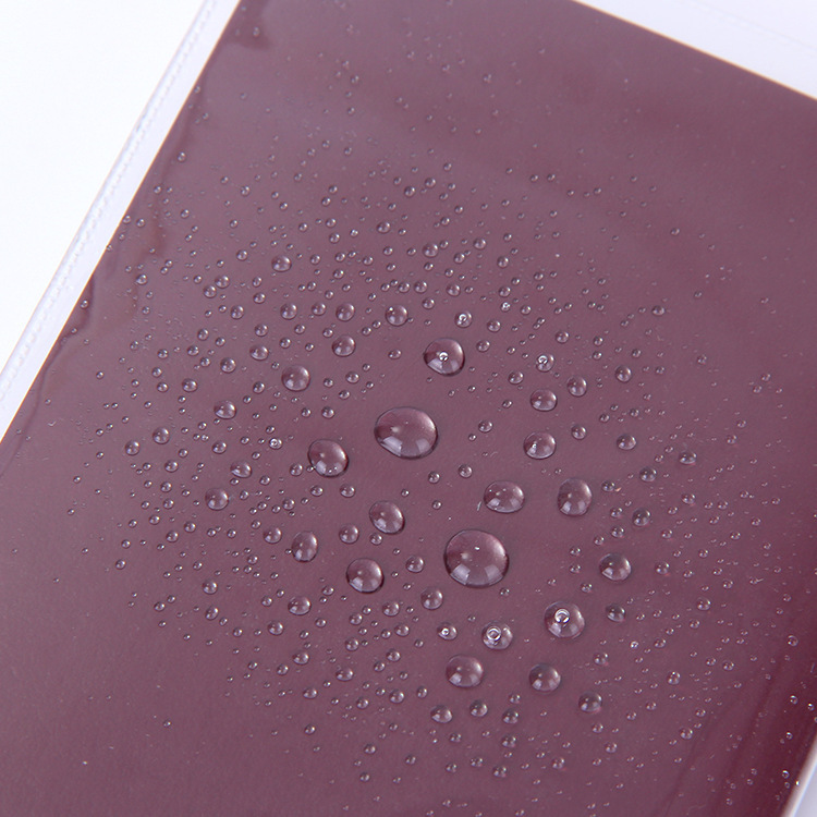 Thickened Multi-Card Passport Cover Frosted Waterproof Wear-Resistant Certificate Protective Cover Study Abroad Travel Passport Pass