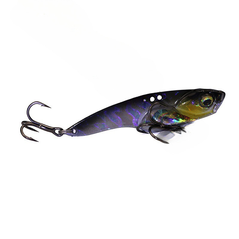 Vib Submersible Lead-Wrapped Copper Long-Cast Lure for High-Frequency Vibrating Swimming, Suitable for Bass and Mandarin Fish