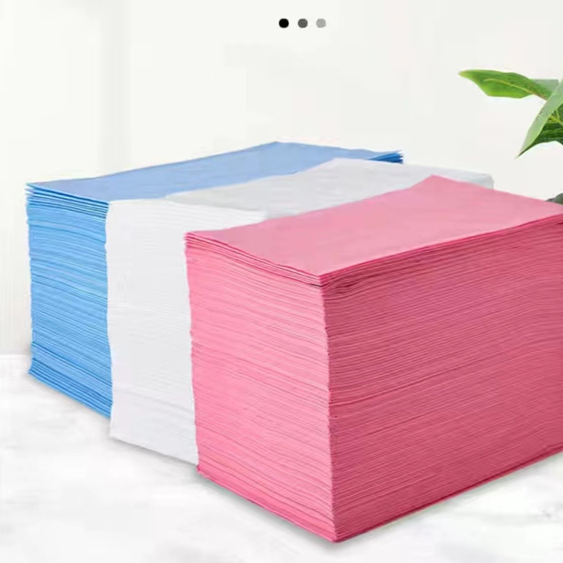 Disposable Thickened Bed Sheet for Beauty Salons, with Hole for Beauty Massage, Waterproof and Oil-Proof Non-Woven Fabric, Specially Designed for Beauty Salons