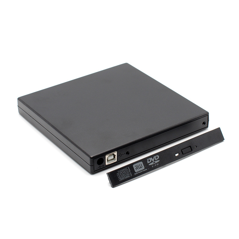 12.7 portable mobile optical drive kit USB2.0 notebook external optical drive box SATA serial port factory wholesale