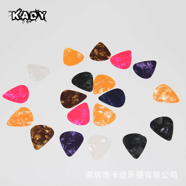 Guitar Ukulele Picks Celluloid Picks 0.5 0.75 1 Shrapnel ABS Pull Finger Picks