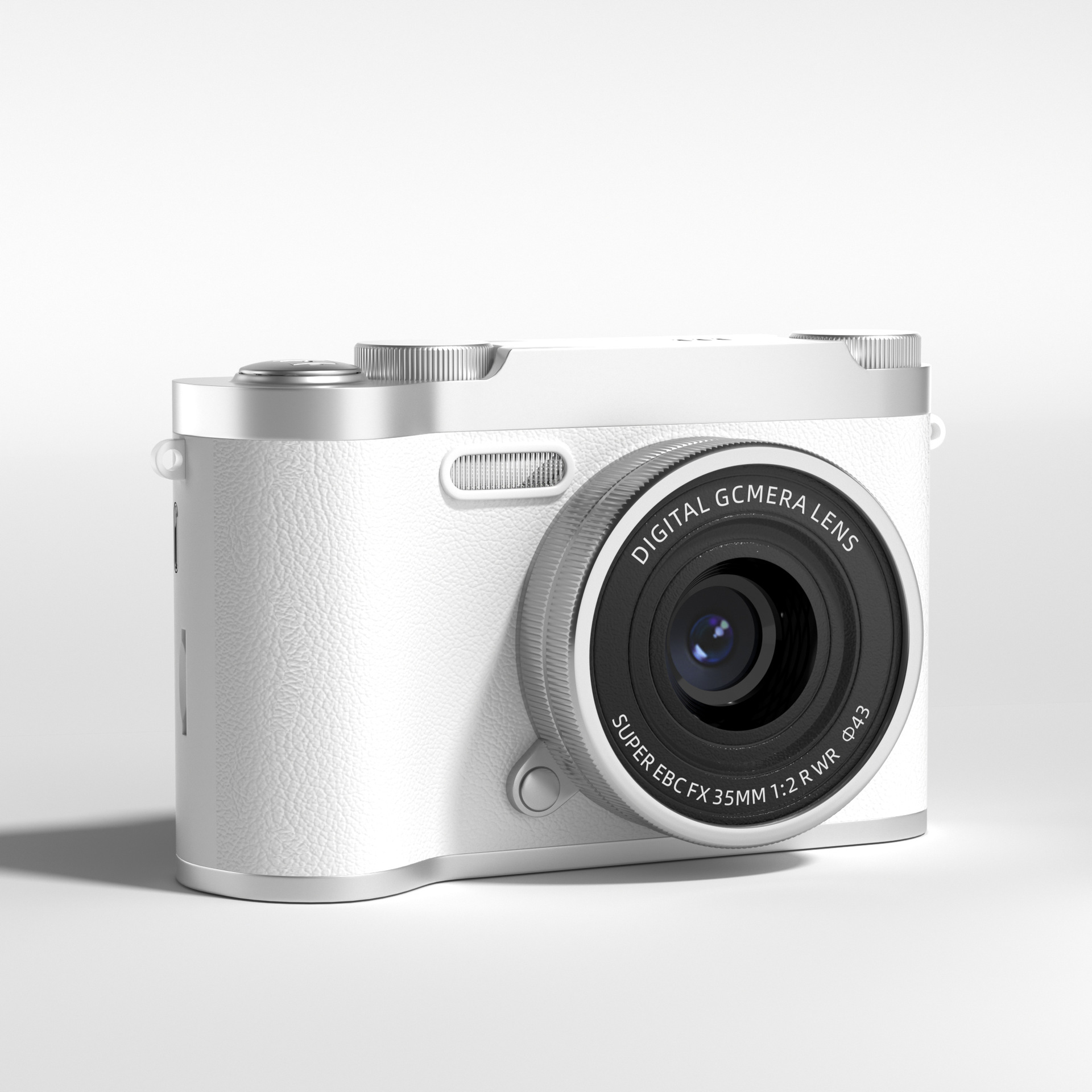 HD Pixel Double Camera Self-timer ccd Retro Digital Camera Campus Student Entry Card Machine