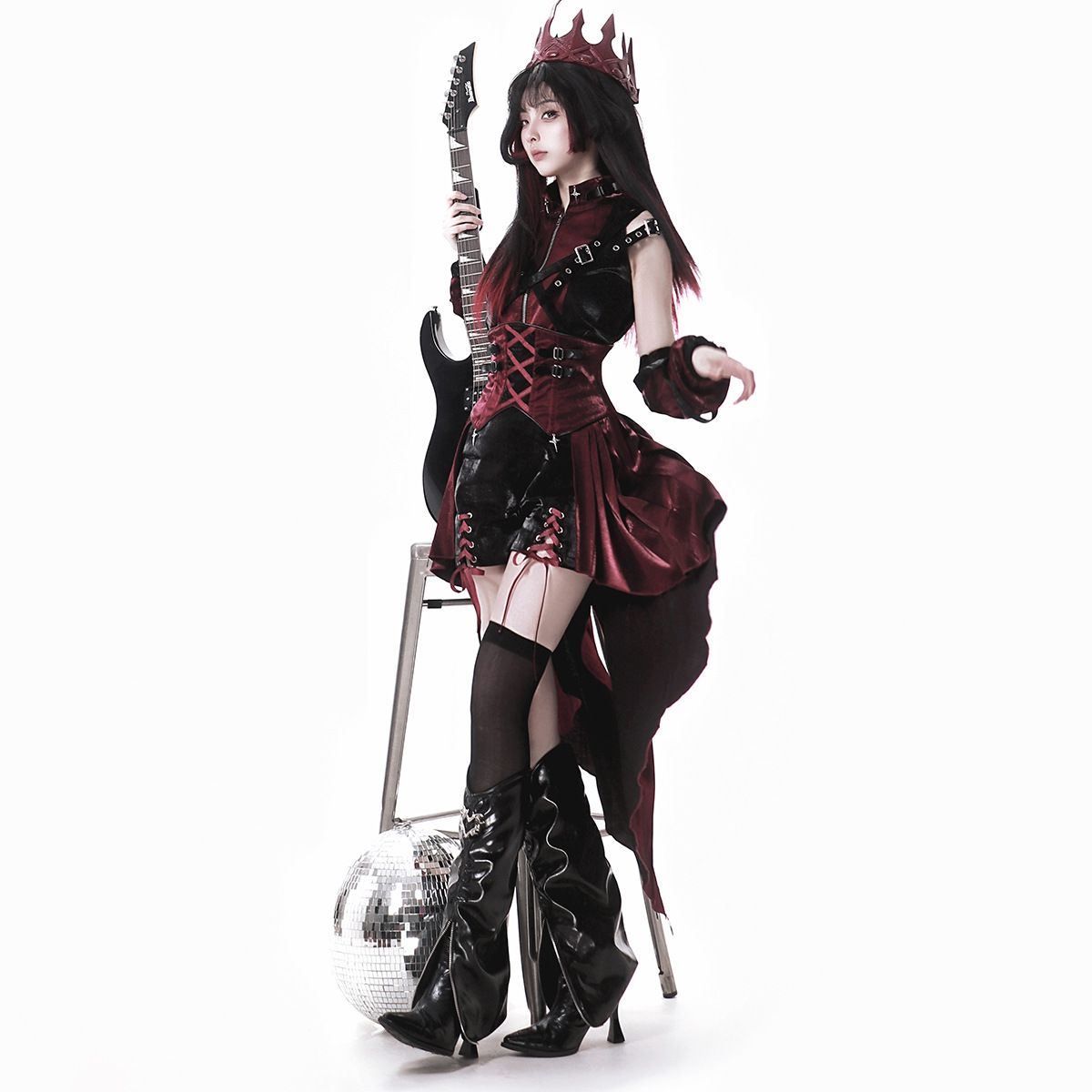 Bear Dou Sauce Original Chief Assassin Lolita Female Lolita Top Sleeve Skirt Shorts suit 7195