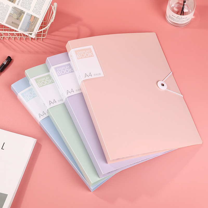 Morandi A4 папка прозрачная вставная многослойная книга данных сумка для хранения экзаменационных работ папка для контрактов