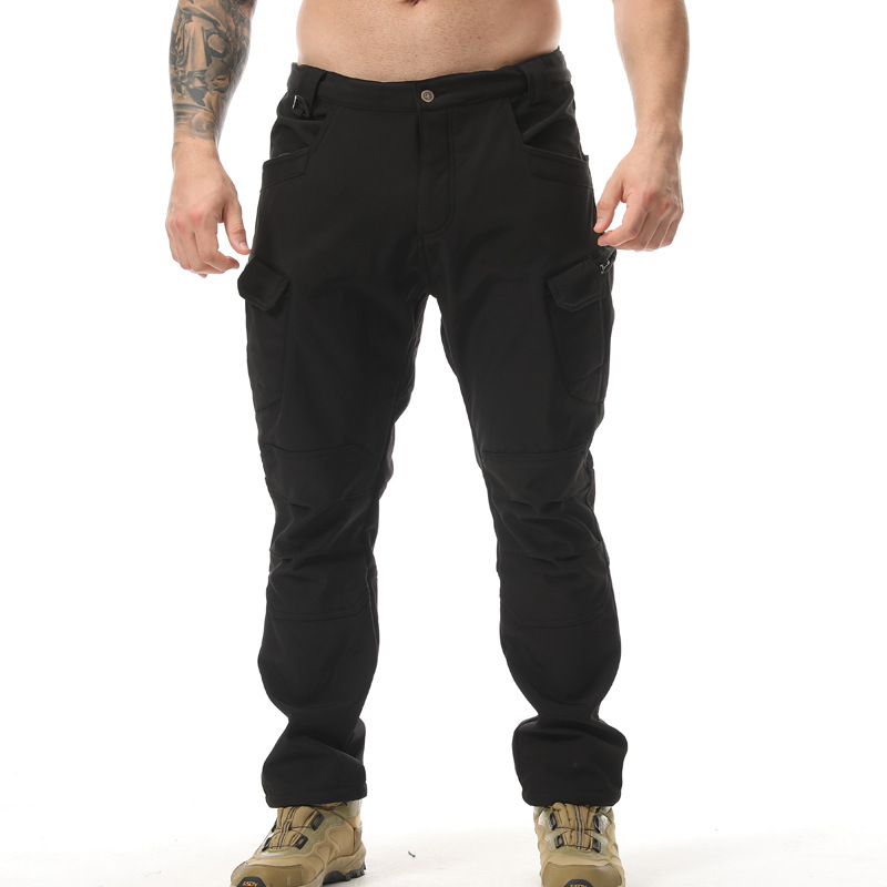 Уличные брюки для мужчин Consul X7, осень-зима, ветронепроницаемые, теплые, мягкие, флисовые, утолщенные, износостойкие горные брюки