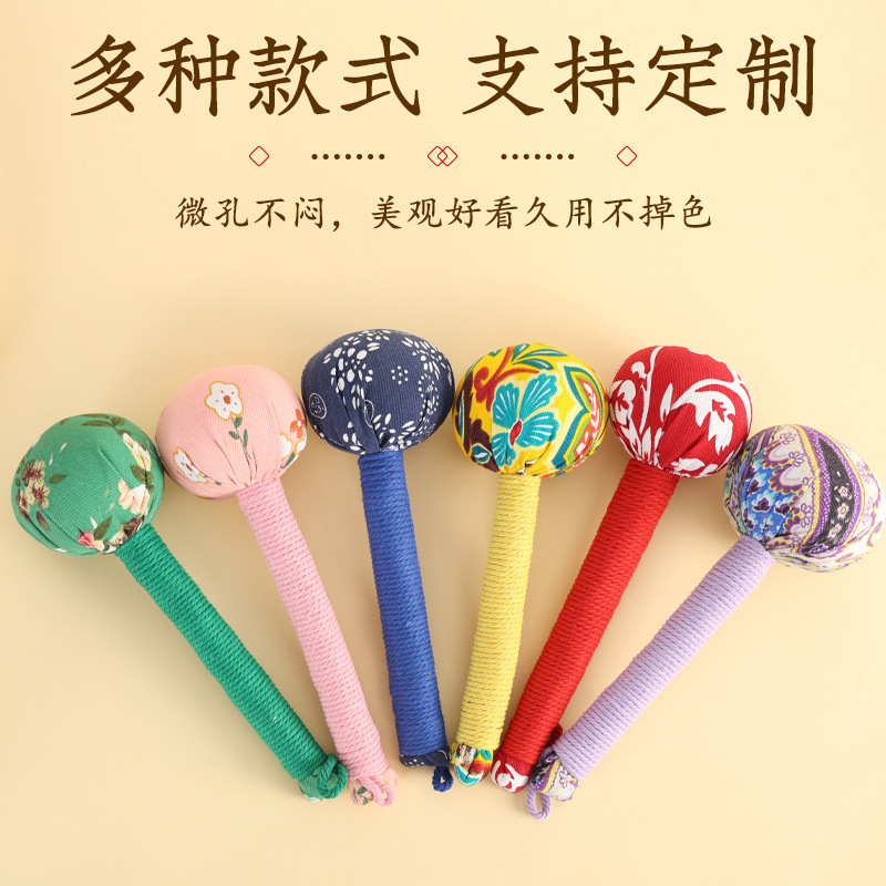 Wholesale Mugwort Hammer Health Hammer Mugwort Massage Hammer Meridian Tapping Mugwort Hammer Mugwort Hammer Stick Diyz Meridian Hammer