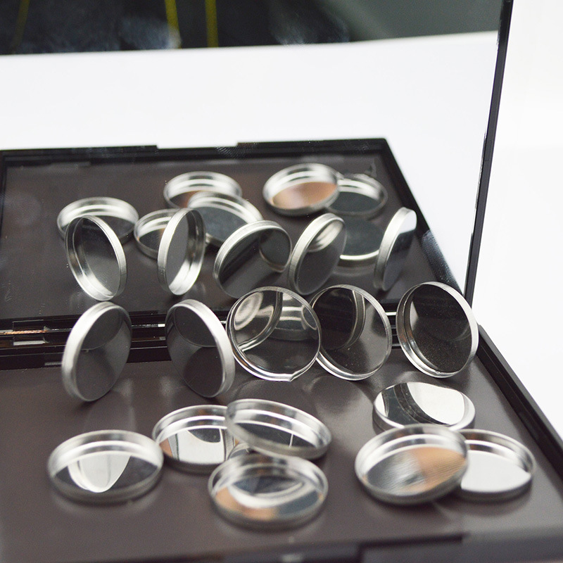 DIY eye shadow sub-packing iron plate diameter 26mm magnetic stainless iron disc eye shadow pressure powder iron plate factory spot