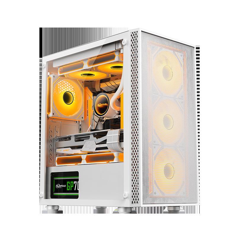 /Beta No.3 Computer Chassis Desktop Full Side Game Water Cooling M-ATX Board Back Line Chassis