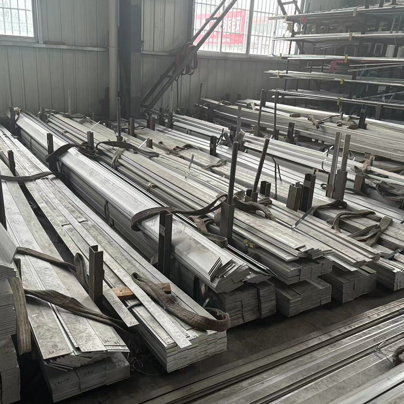 Manufacturers Supply 304 Stainless Steel Flat Steel 316 Stainless Steel Hot-Rolled Cold-Drawn Stainless Steel Steel Bars Cold-Drawn Flat Steel