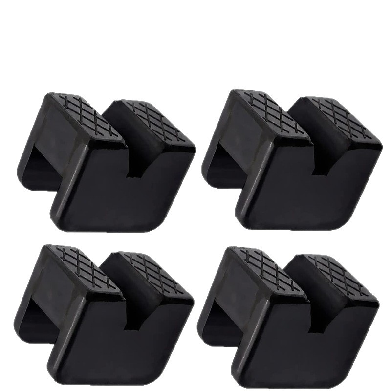 Cross-Border E-Commerce Specializes in Car 0kg Top Rubber Pad Rubber Pad Slotted Guide Rail Support Cushioning Support Rubber Block