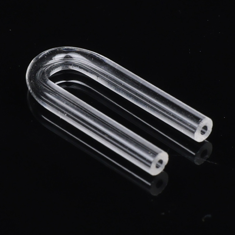 Quartz Tube Special-Shaped Small U-Shaped High Borosilicate Glass Elbow Can Withstand High Temperature Quartz Products Experimental Equipment Quartz