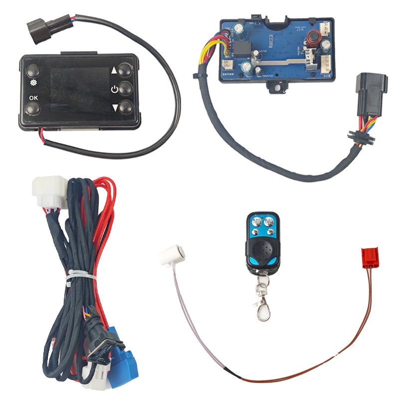 Материнская плата парковочного обогревателя, ЖК-экран, дистанционное управление, проводка, термостат, комплект аксессуаров
