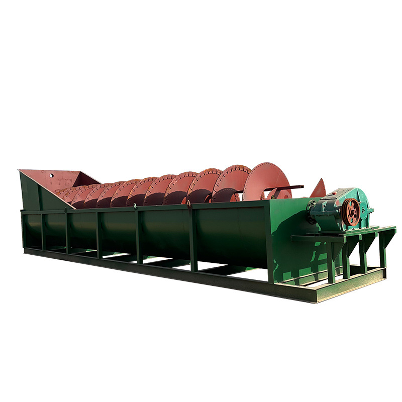 Small Stone Washing Machine Mining Equipment Wheel Sand Washing Mobile Sand Washing Machine Assembly Line Large Single Spiral Sand Washing Machine