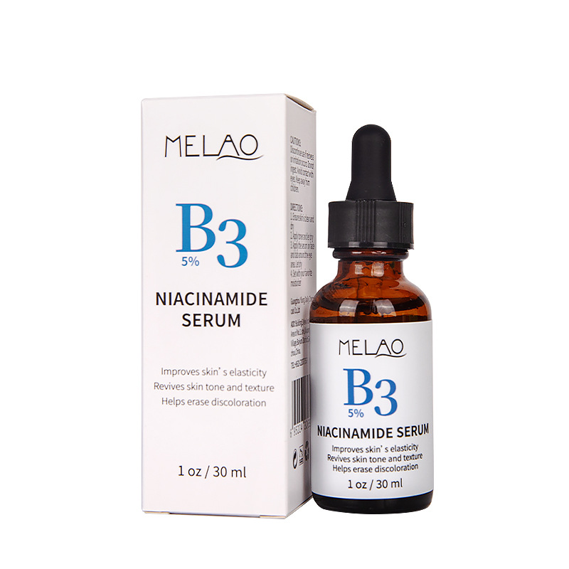Cross-Border 5% Niacinamide Serum Hyaluronic Acid Fruit Acid Vc Vitamin C Facial Serum Hyaluronic Acid B3 Original Solution