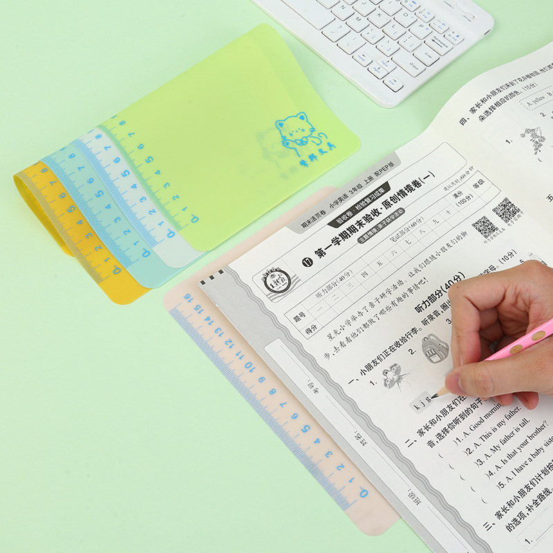 Color Writing Pad Student Exam Writing Soft Pad Kidsren's Painting Silicone Pad A5 Desktop Pad Wholesale