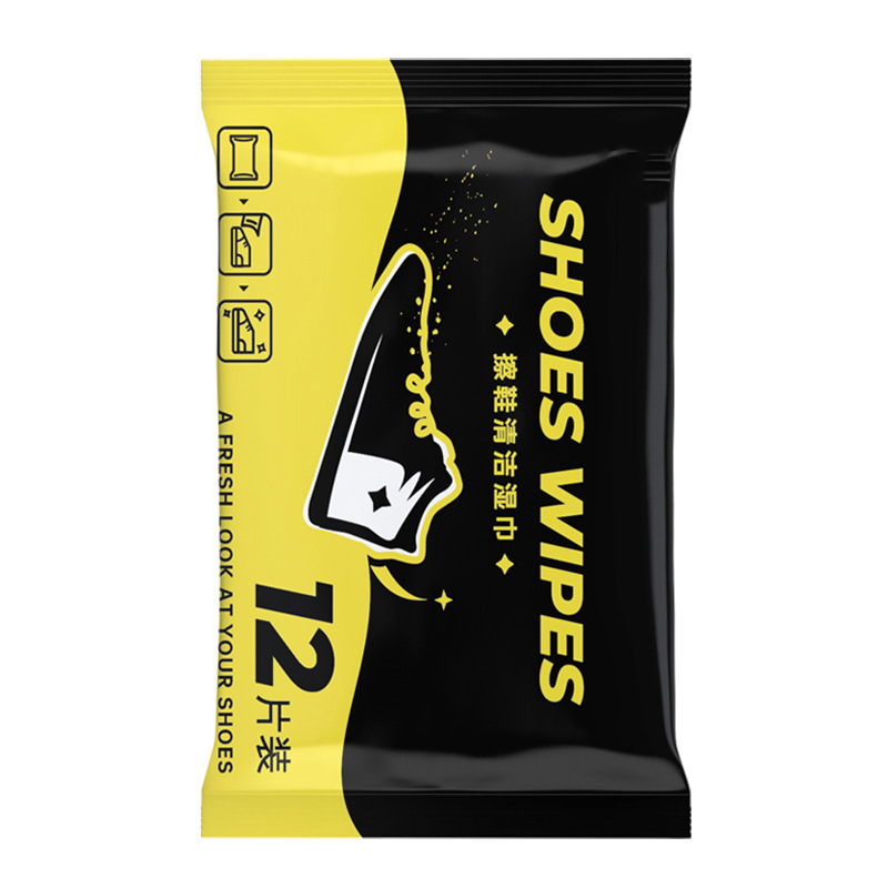 Shoe polishing wipes white shoes shoe washing brush shoes disposable sneakers decontamination sneaker cleaning agent cleaner factory straight hair