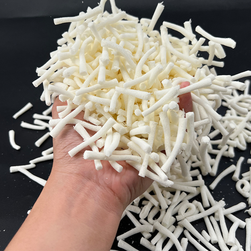 Manufacturer latex filler massager stuffed panda plush toy infant pillow filler latex particles