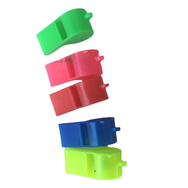 Color toy whistle referee children's whistle small OK shape whistle without rope cheer fans game supplies