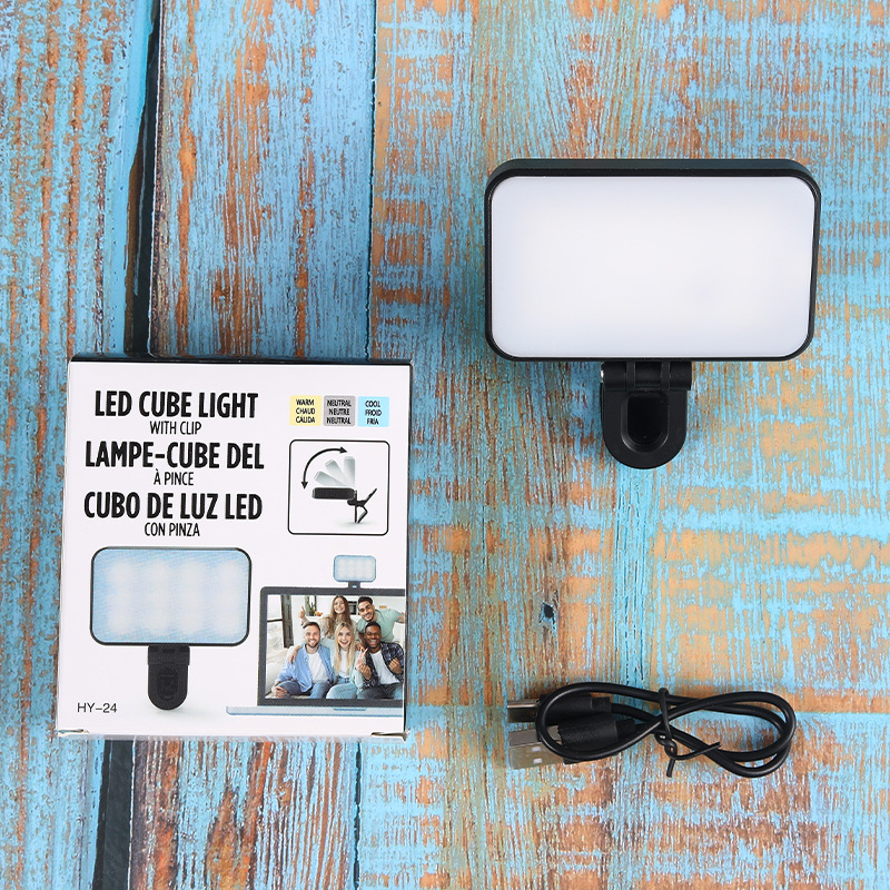 Manufacturer Multifunctional Computer Conference Light Mobile Phone Selfie Fill Light Tablet Phone Video Phone Beauty Flash Light