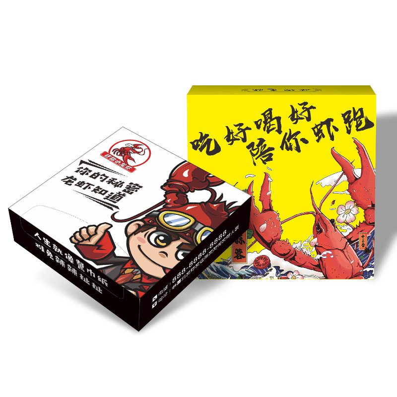 Customizable Tissue Boxes with Logo Printing for Hotels, B&Bs, Supermarkets, and Cosmetic Stores