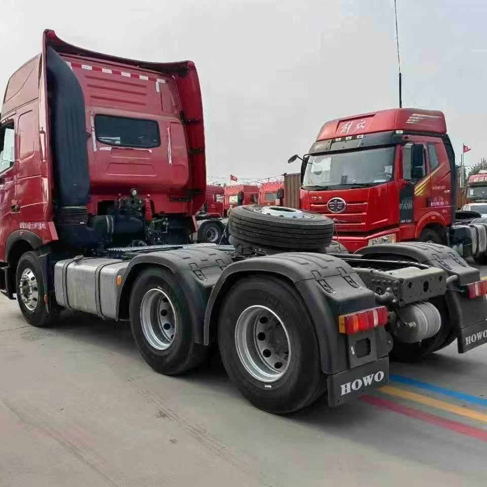 Export Howo Used Tractor Truck 10 Tires Huacheng Factory Direct Sales 460 Horsepower 540 Horsepower