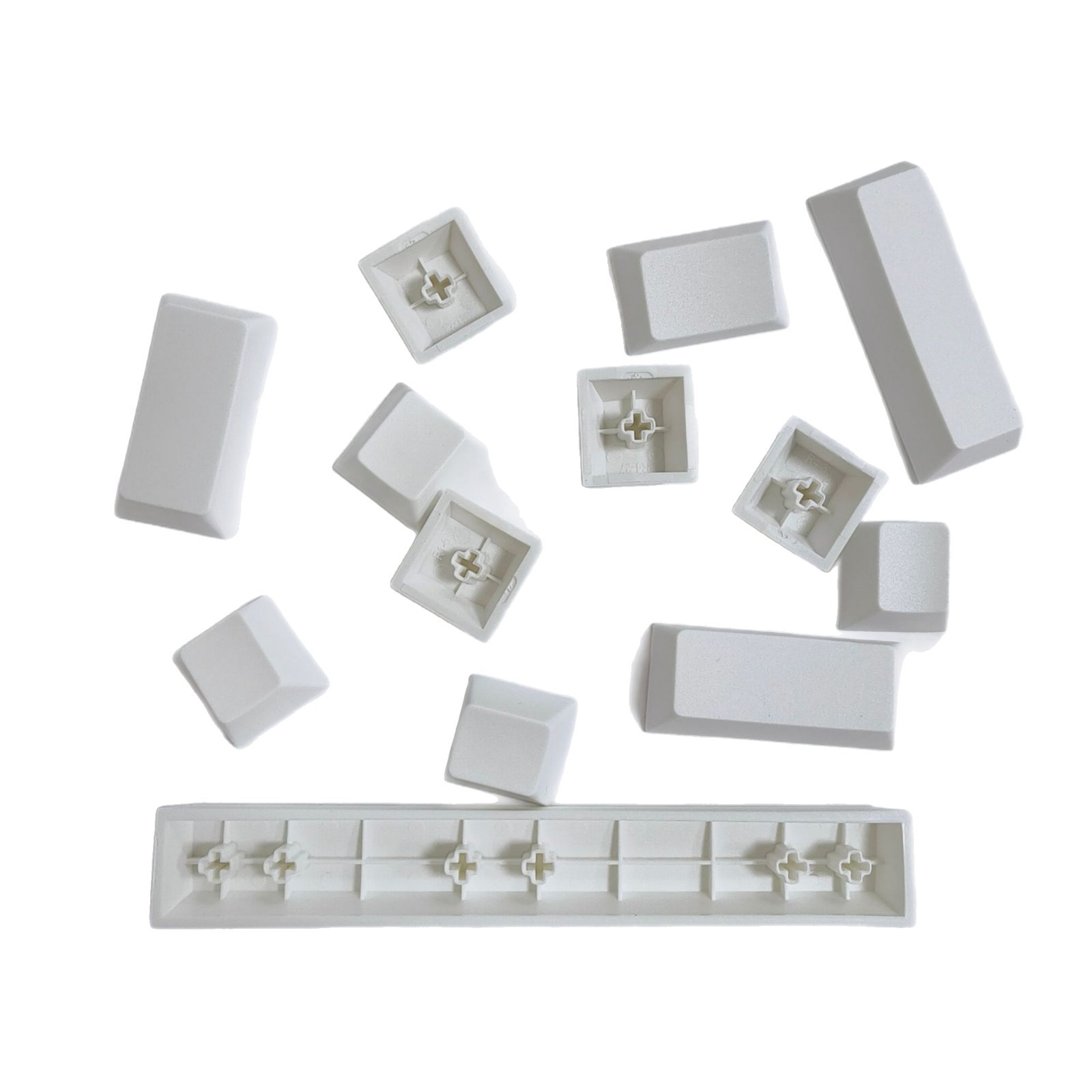 Original Height Keycap Material White Unengraved Pbt Material Blank Sublimation Keycap Material Keycap