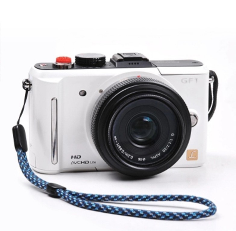 Pure Cotton Braided Rx100 Lanyard Gr G9X Mirrorless Camera Rope Wrist Key Sling