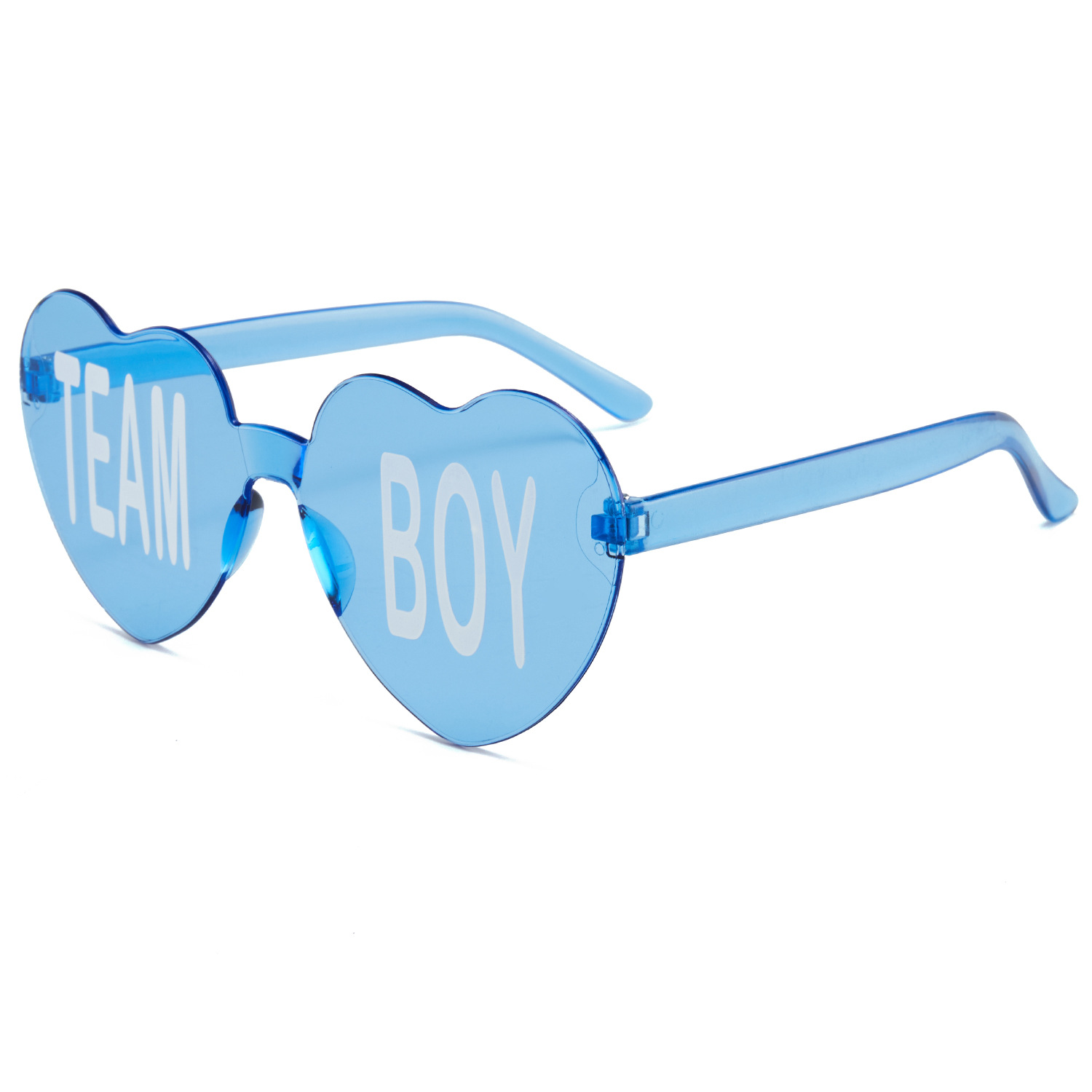 Cross-Border Love Glasses Party Gender Reveal Glasses Express Love Party Glasses Color Font Please Consult