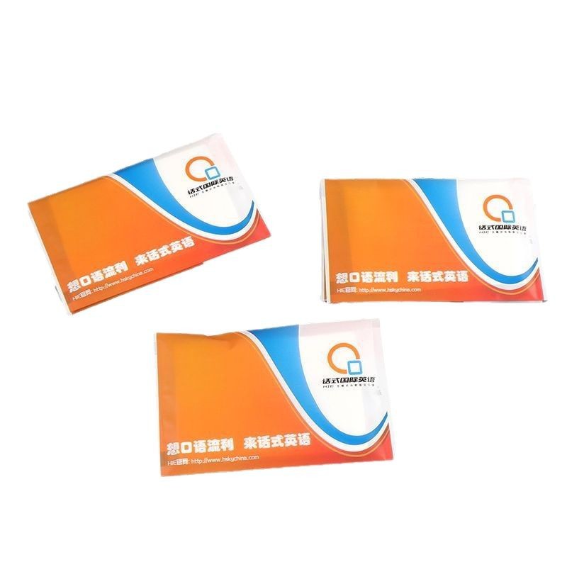 Purse wallet type paper towel wholesale hotel advertising handkerchief paper towel facial tissue printing LOGO free design