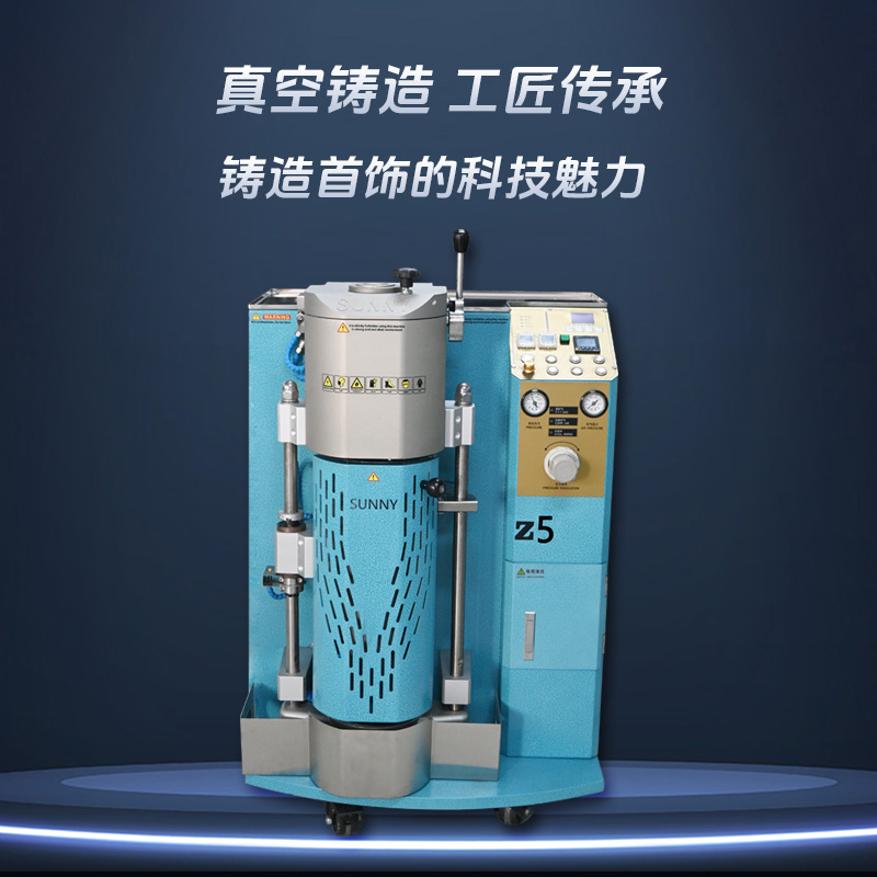 Jewelry Casting Machine Vacuum Fully Automatic Gold and Silver Molding Machine Bracelet Ring Buddha Statue Crafts Casting Machine