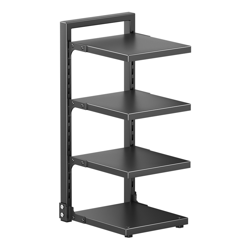 New Pot Rack Household Kitchen Sink Storage Rack Multi-Layer Floor-Standing Cabinet Organization Layered Rack Pot Storage Rack