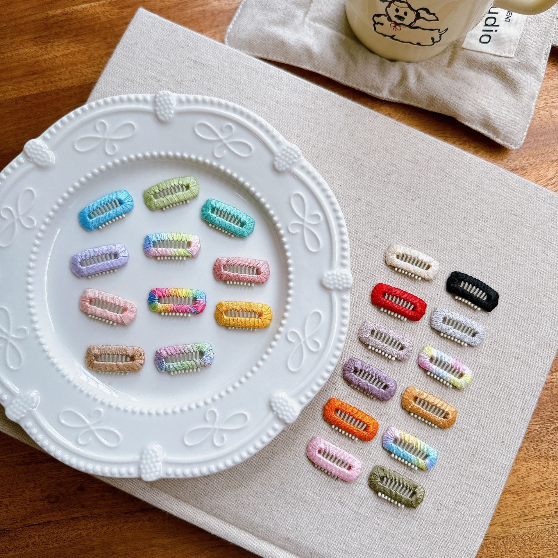 Yorkshire Dog Small Hairpin Headdress Pet bb Clip Hairpin Maltese Nose Bridge Clip Puppy Clip