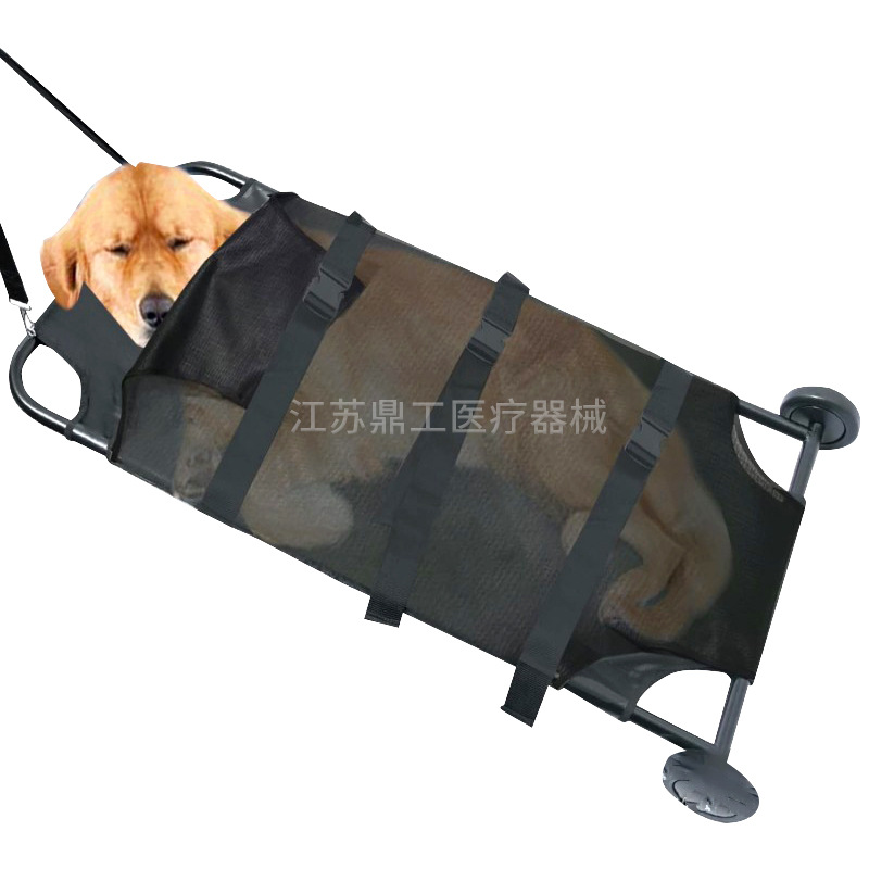 Portable Pet Stretcher, Dog Stretcher, Animal First Aid Stretcher, Easy Transfer for One Person, Foldable Portable Rescue Stretcher