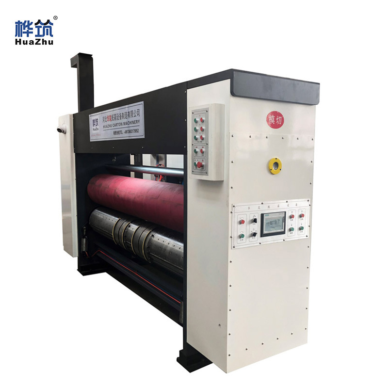 Fully Automatic Paper Box Printing Machine with Automatic Paper Feeding, Inkjet Dual-Color Slotting and Die-Cutting Machine, Multi-Station Manufacturing Machine