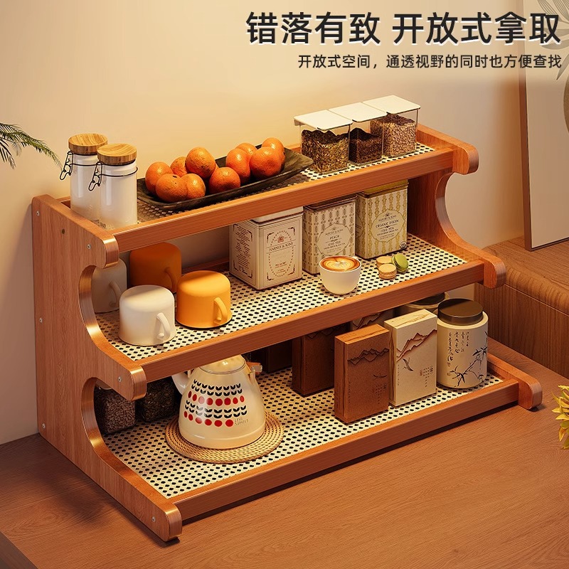 Cup Rack Storage Rack Dining Table Top Cup Shelf Desktop Tea Set Mug Storage Rack Sideboard Water Cup Display Rack