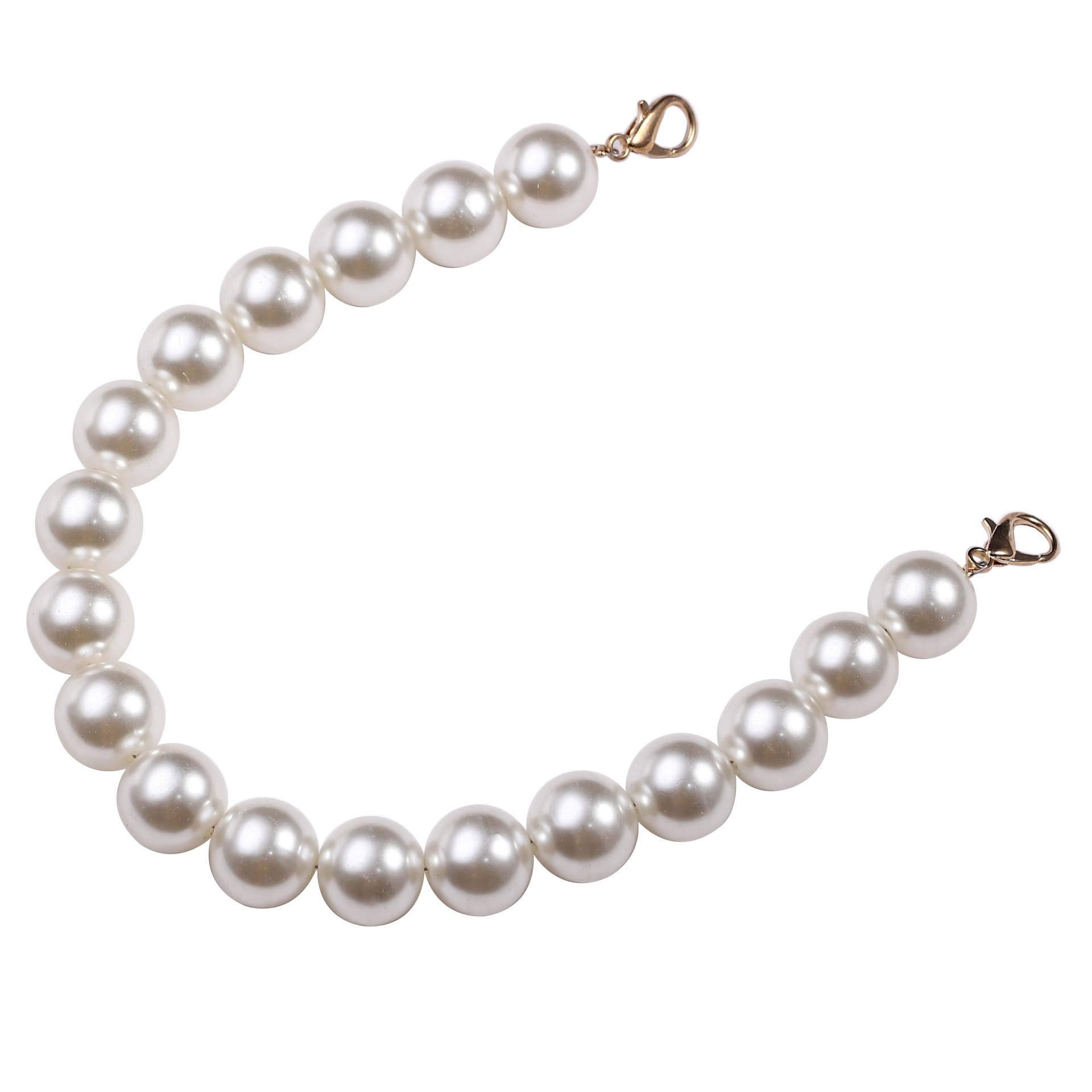 High Gloss Pearl Bag Chain, Luggage Chain Accessories, Bag Extension Chain