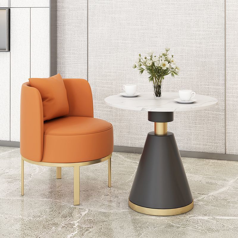 Modern Light Luxury Single Sofa Leisure Hotel Rest Area Business Sales Office Reception Negotiation Table and Chair Combination