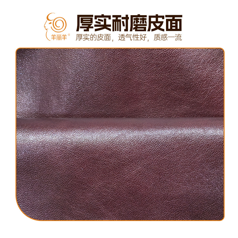 Factory Direct Supply Imported Goatskin Clothing Grade Whole Goatskin Natural Leather Colorful Genuine Leather Wholesale