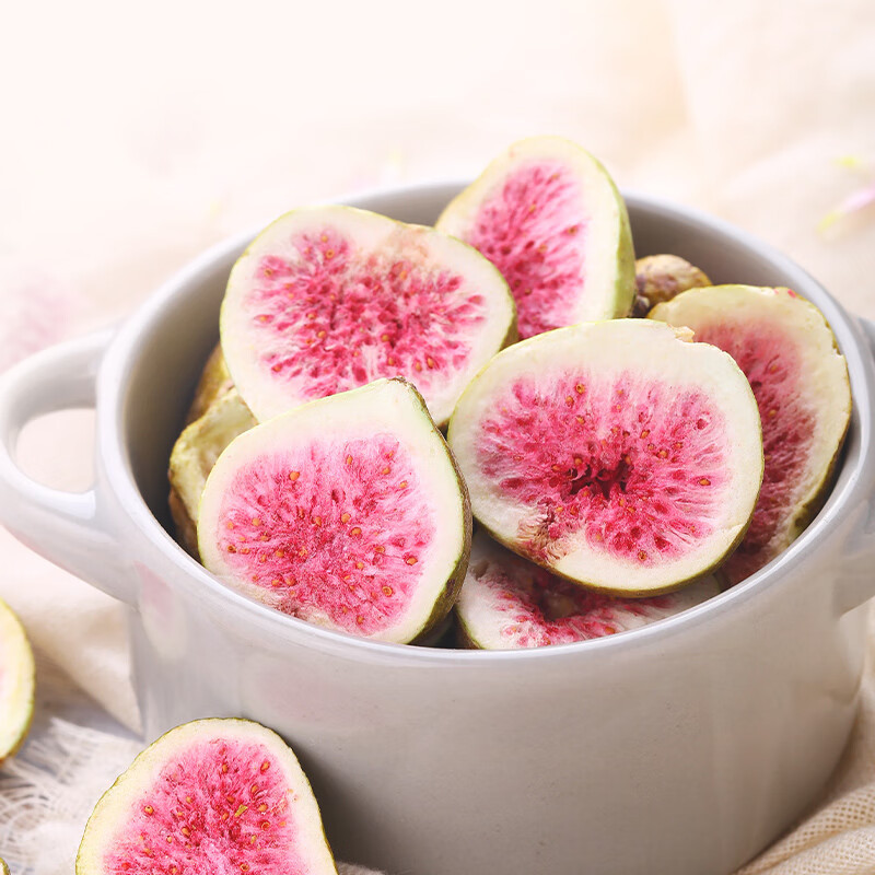 Baicaowei Freeze-Dried Fig Dried Fruit 25g Box Pack of 60 Preserved Fruit Snacks