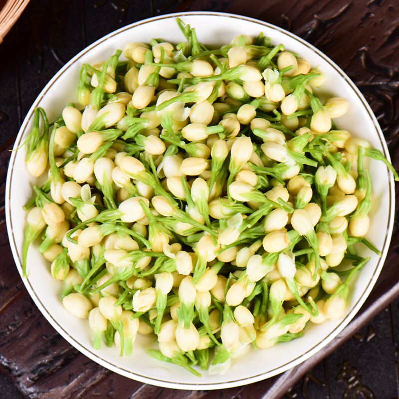 Юньнаньский жасмин 1кг/упаковка, соленый, замоченный в воде, свежие жасминовые цветы, жареные овощи, яйца, холодные закуски