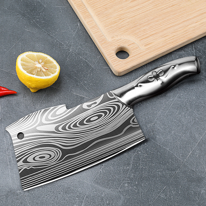 E-Commerce bone chopping knife bone chopping knife forging bone cutting knife household kitchen knife cutting dual-purpose kitchen knife butcher knife in stock