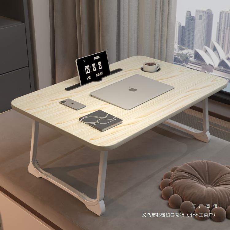 Складной стол для кровати, маленький стол для учебы в спальне или общежитии