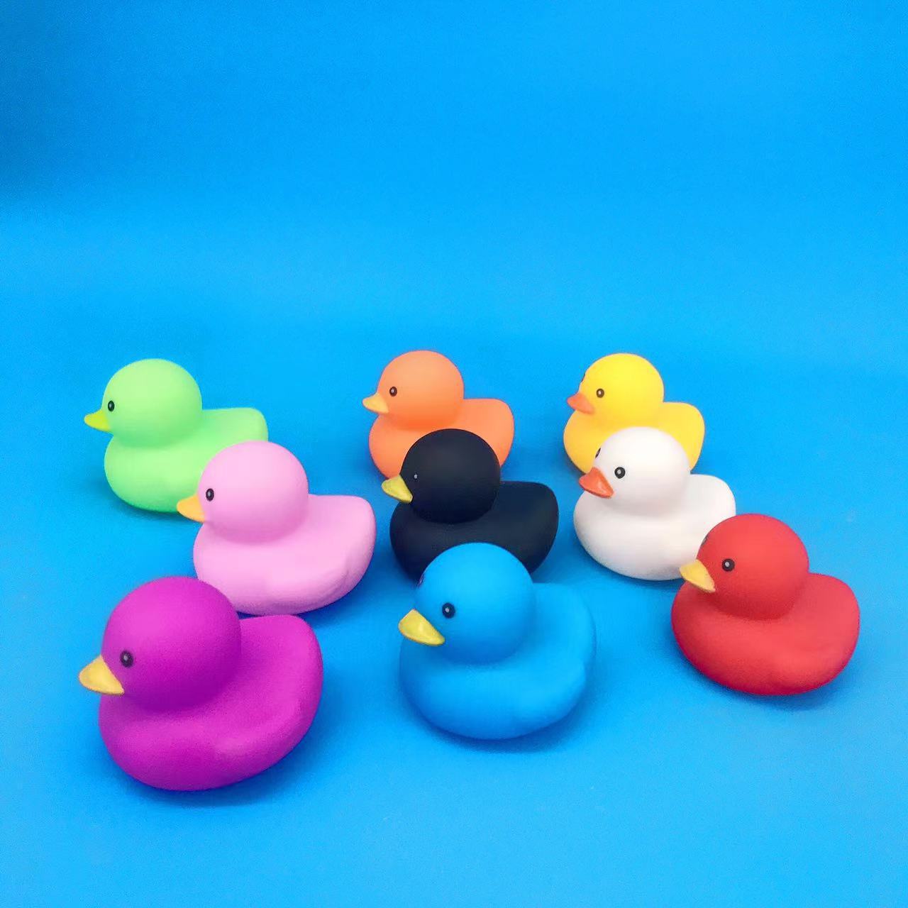 Little yellow duck toy children's water baby baby bath swimming pinch called cartoon vinyl cute color duck