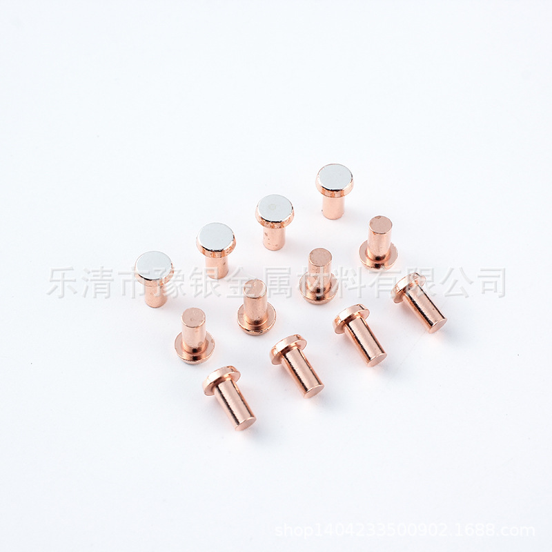 Manufacturer Wholesale Round Rivets Flat Screws Women's Bag Straps Shoulder Straps Accessories Luggage Hardware Supply