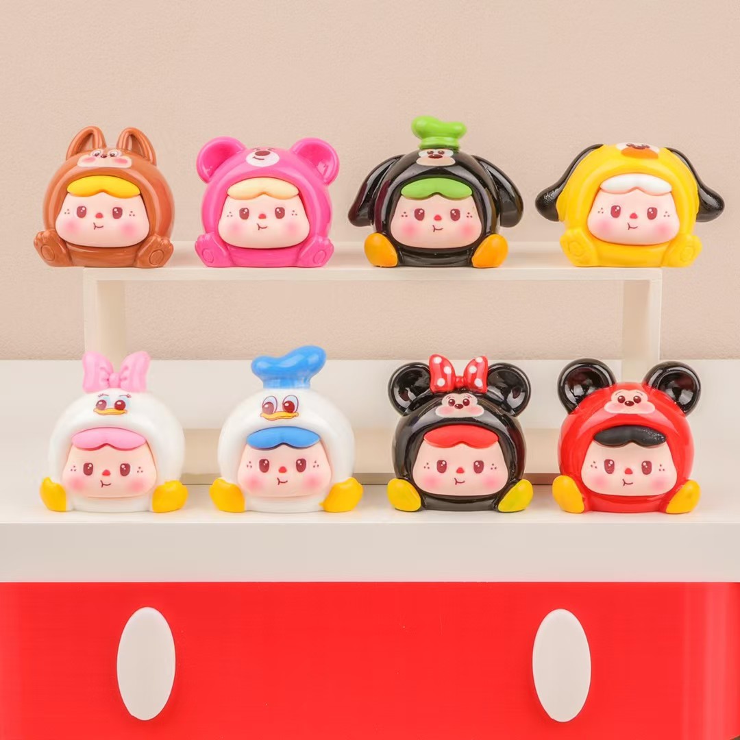 Новые однотонные Dsn милые смоляные фигурки модные креативные милые мультяшные аксессуары оптом для прямых трансляций