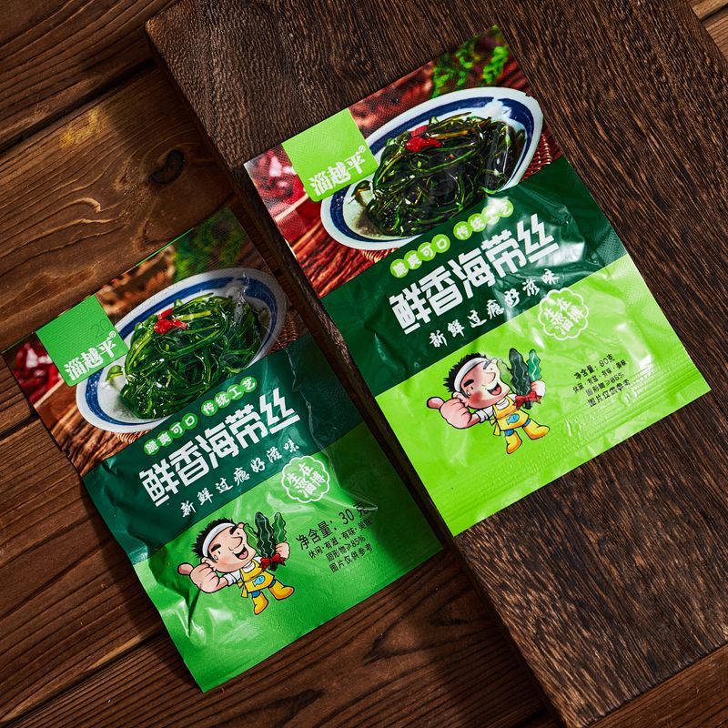 [Pack Snacks] Spicy Kelp Shredded Open Bag Ready-To-Eat Snacks Whole Box Small Packaging Cold Dishes