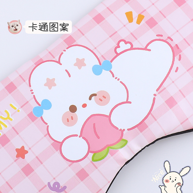 Cute Cartoon Eye Mask for Children and Girls to Sleep, Blackout, Ice Pack, Cold Compress, Ice Pack to Relieve Eye Fatigue